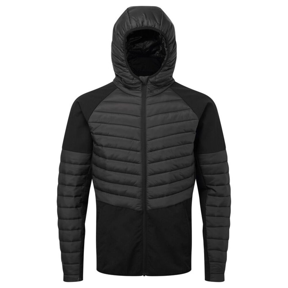 TriDri Mens Hybrid Soft Shell Jacket / Black